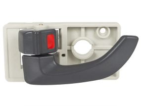 Hyundai Tucson 05-09 внутрішня ручка сіра ліва, передня=задня