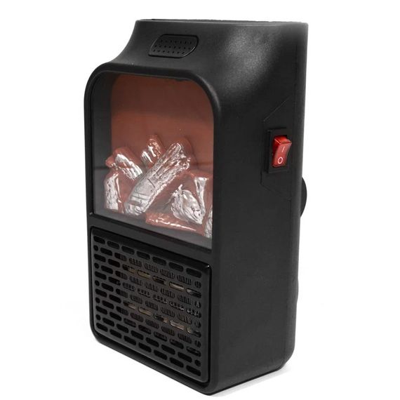 Обогреватель электрический Flame Heater 1000W с пультом | Зображення 3