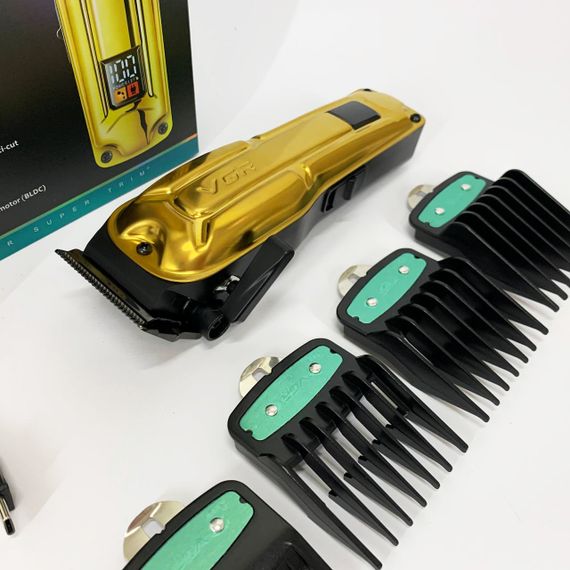 Професійний тример з набором насадок VGR, Машинки для стрижки професійні машини, Тример бездротовий SM-51 | Зображення 8