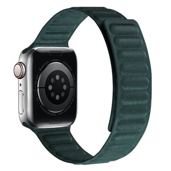 Ремешок FineWoven (AAA) для Apple Watch 38/40/41/42mm(ser.10) Evergree