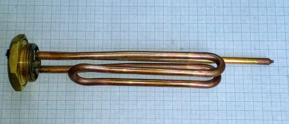 Тен для бойлера 2000w, Ariston Electrolux Ferroli Round Novatek Atlantic Deluxe Inner Isea Thermowatt, Італія. | Зображення 3