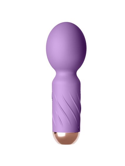 Міні вібромасажер - Cute Mini Wand Purple | Зображення 1