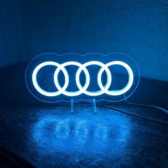 Неоновий світильник Audi 270х120 acr-n000096 | Зображення 1