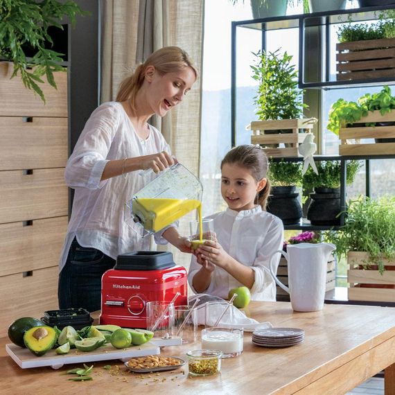 Блендер KitchenAid QUEEN OF HEARTS 5KSB6060HESD 1,75 л. Чувственный красный | Зображення 4