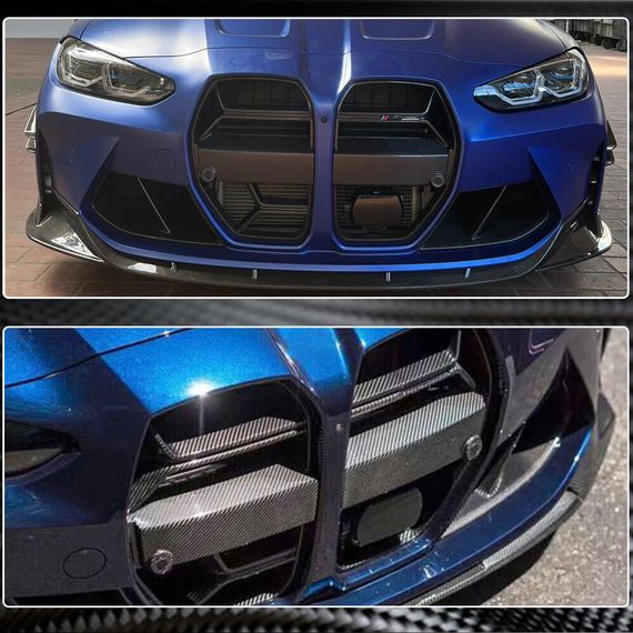 Ніздрі V1 (для G82/G83, Карбон) для BMW 4 серія G22/23/26 2020- рр | Зображення 9
