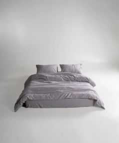 Постельное белье Limasso Stonewashed Ranforce 200 х 220 см Opal Grey