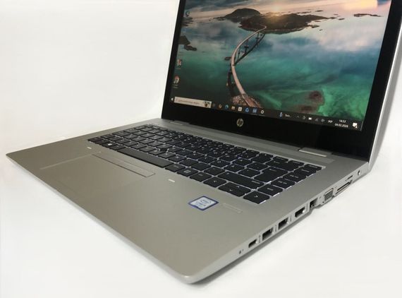 Ультрабук Б-класс HP ProBook 640 G4 / 14" (1920x1080) IPS Touch / Intel Core i5-7200U (2 (4) ядра по 2.5 - 3.1 GHz) / 8 GB DDR4 / 128 GB SSD / Intel HD Graphics 620 / WebCam / Win 10 Pro б/у | Зображення 8