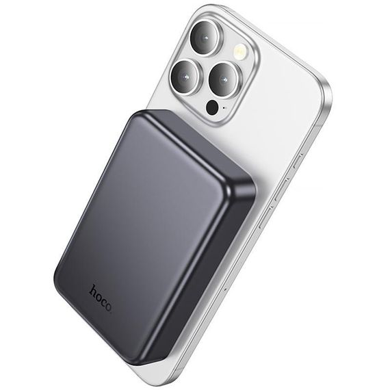 Портативний ЗП Power Bank Hoco J160A Original PD20W з БЗП 10000 mAh Metal gray | Зображення 3