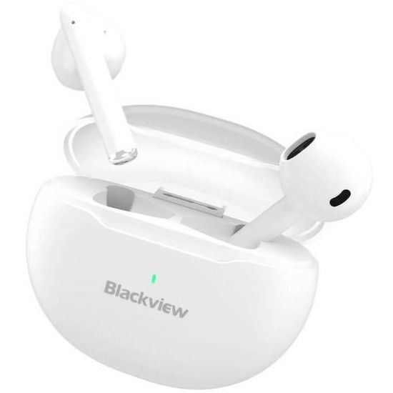 Навушники TWS Blackview AirBuds 6 White | Зображення 1
