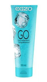 Охолоджуючий гель-лубрикант EGZO "GO" з пролонгуючим ефектом, 50 мл sexstyle