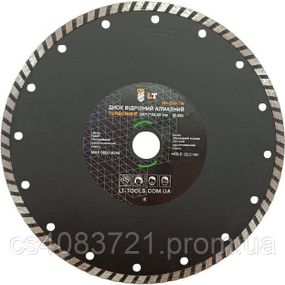 Диск LT отрезной алмазный тип режущей кромки Turbo/Wave 230х7х22,23 мм (154-230-TW)
