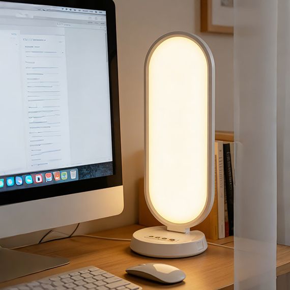 Світлодіодна LED лампа Desktop Fill Light K-52 CCT з пультом 3000-6500K (для блогерів та візажистів) (66,0*19,0cm) | Зображення 2