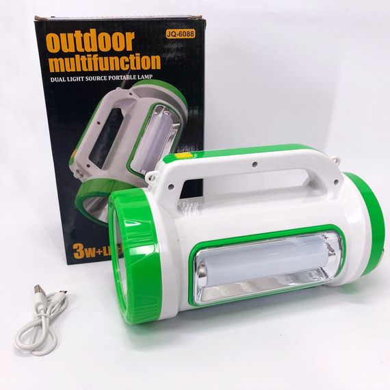 Портативна лампа для кемпінгу 6088-LED+COB, Кемпінговий переносний акумуляторний ліхтар WG-97 | Зображення 7