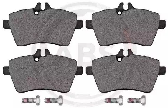 Колодки передні гальмівні Yaris/W169/W245 04-, ABS (37456) | Зображення 2