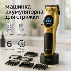 Многофункциональный триммер для стрижки волос и бороды, Машинка для стрижки волос и затылка WA-23