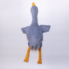Мягкая игрушка-подушка с пледом внутри Гусь-обнимусь 135 (см) игрушка плед 3 в 1 детский плюшевый плед Серый 520-6G