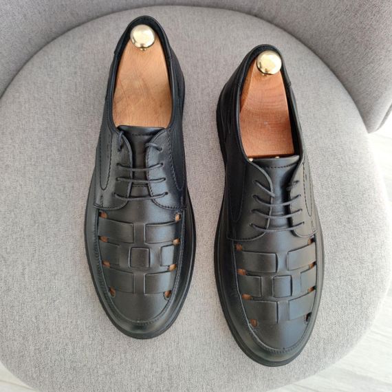 Закриті шкіряні сандалі чоловічі 40 41 розмір | Зображення 8