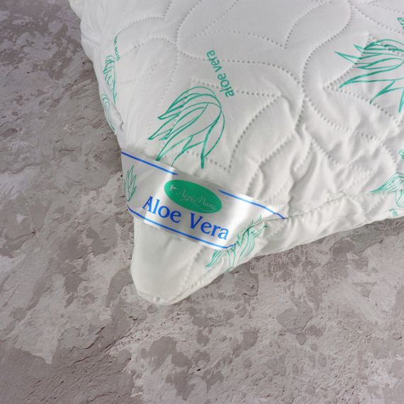Стьобана подушка ALOE VERA на замку 50х70 від українського виробника 55094 | Зображення 1