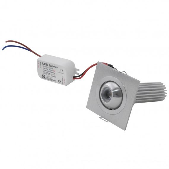 Світильник точковий LED-101/3W AL
