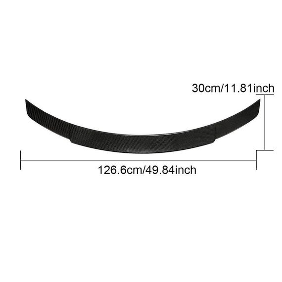 Cпойлер V7 (для купе 2015-2019, Карбон) для Mercedes C-сlass W205 рр | Зображення 5