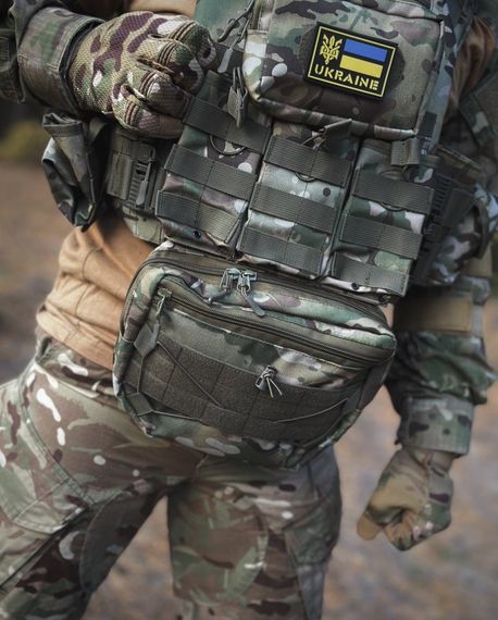 Плитоноска швидкого скидання з боковими карманами + 5 підсумків та рюкзак мультикам | Зображення 5