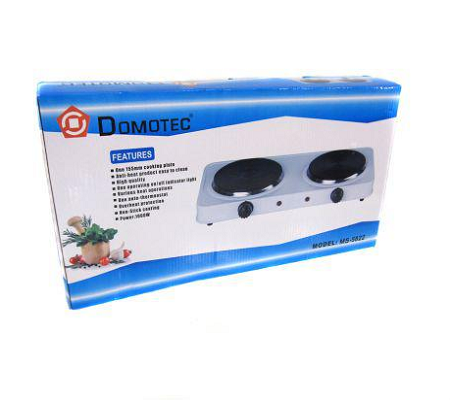 Електрична плита на 2 комфорки Domotec MS-5822 | Зображення 3