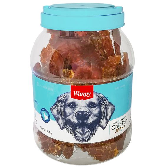 Лакомство для собак Wanpy Chicken Jerky с курицей 907 гр