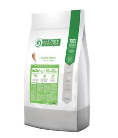 Корм Nature's Protection Active Sport Adult All Breeds для дорослих спортивних, мисливських та службових собак 18 кг