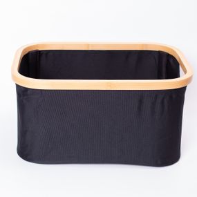 Органайзер для зберігання речей 38×26×18 (см) з бамбуковою рамою 8 (л) HP-41-20