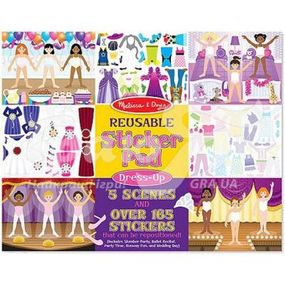 Набор для творчества Melissa&amp;Doug Многоразовые виниловые стикеры &quot;Мода&quot; (MD14198)