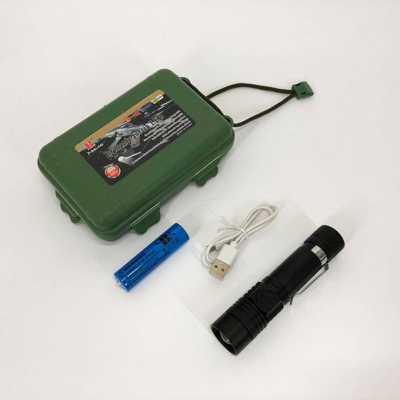 Точковий ручний ліхтар Bailong, Потужний ліхтар для дому топ-ліхтарик Ліхтар акумуляторний LED OA-30 | Зображення 3