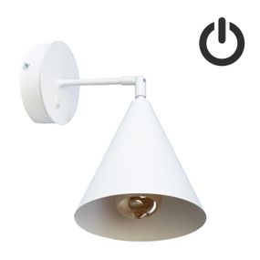Бра з вимикачем Mont W180BT Білий, Atmolight