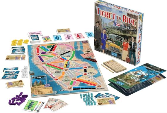 Настільна гра Ticket to Ride: New York (Квиток на потяг: Нью-Йорк) | Зображення 2