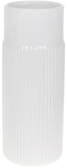 Ваза інтерєрна Patterns of love White 12.5x12.5x32см ceramic