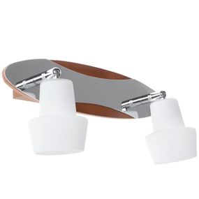 Светильник настенно-потолочный спот поворотный накладной классический HTL-123/2 CHR