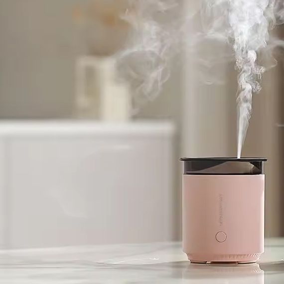 Увлажнитель воздуха с подсветкой WX106 Type-C/5V USB 200ml Pink | Зображення 2