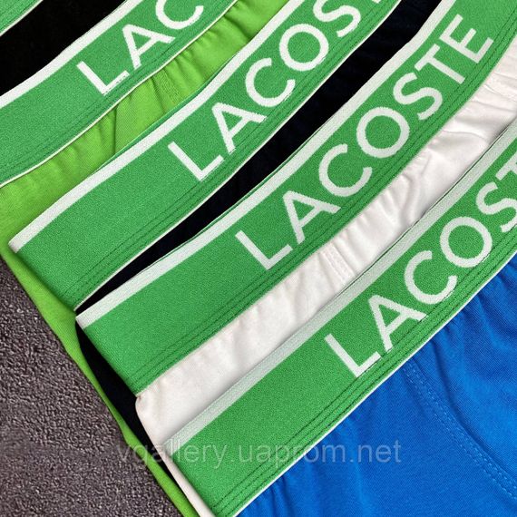 Чоловічі труси Lacoste, труси Лакоста, боксери Лакоста, чоловіча нижня білизна Lacoste | Зображення 5