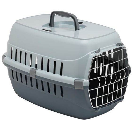 Переноска для собак и котов Moderna Road Runner 1, 49 см х 32 см х 30 см, серый