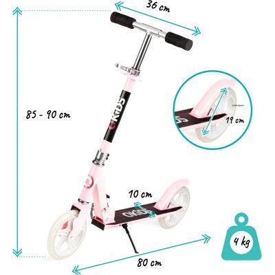 Самокат Qkids Weiss Pink (KIDS00033) - Топ Продаж! | Зображення 6