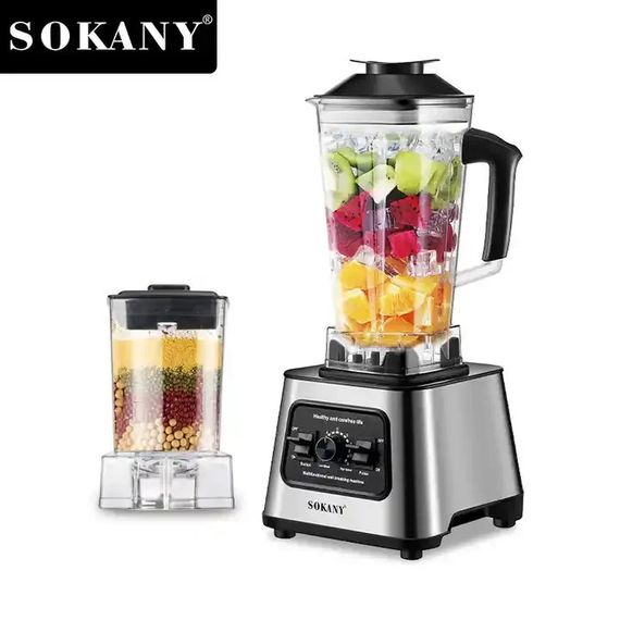 Блендер SOKANY SK-999 потужний 800 Вт китайський вид штекера (44466-SK-999_1289) | Зображення 5