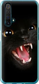 Чехол на Realme X50 Чёрная кошка "932u-1894-17620"