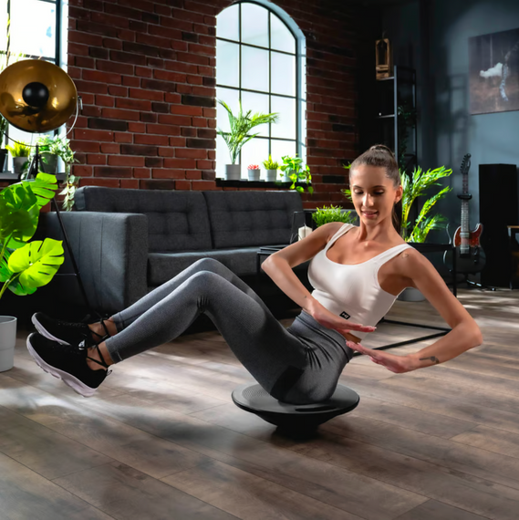 Диск балансировочный Hop-Sport 40см серый | Зображення 7