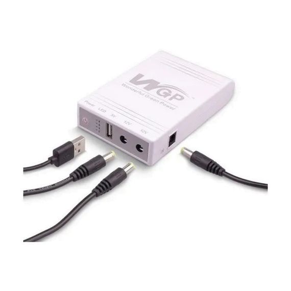 Джерело безперебійного живлення для роутера 10400Mah, USB виходи, DC 5V, 9V, 12V. ДБЖ для Роутерів | Зображення 1
