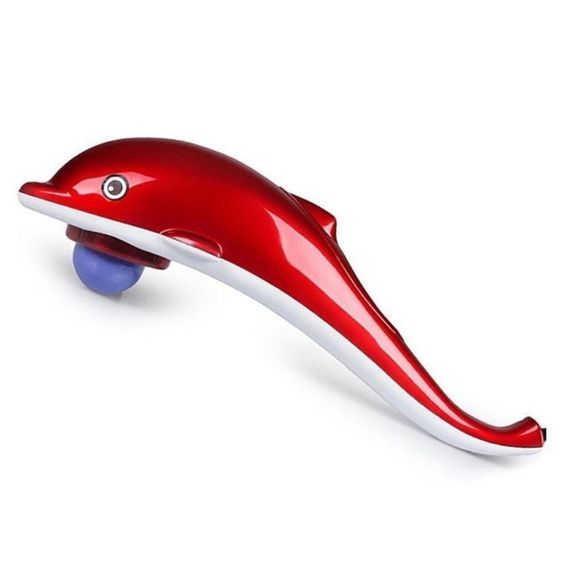 Інфрачервоний масажер для тіла "Дельфін", від мережі, RF-889 (DL117) / Ручний вібромасажер для спини | Зображення 2