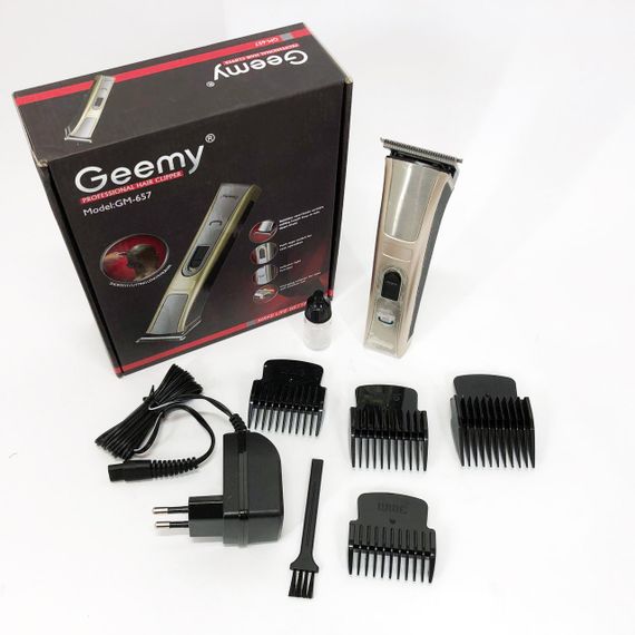 Набор для стрижки с зарядкой Gemei, Акумуляторная машинка для стрижки Машинка мужская HO-93 | Зображення 8