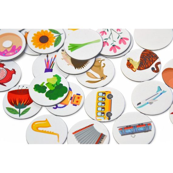 Дитяче лото "Асоціації" 2255-UM 6 полів, 84 фішки | Зображення 3