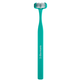 Тристороння зубна щітка Dr. Barman`s Superbrush, стандартна, бірюзова