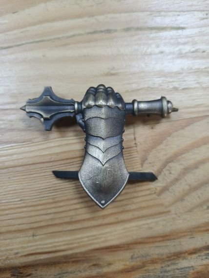 Кокарда "Танковые войска" (тяжелый металл оригинал) | Зображення 2