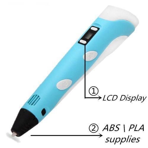 3Д / 3D ручка с LCD Дисплеем экраном 3D Pen-2 | Зображення 1
