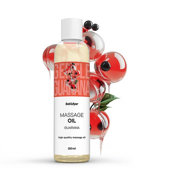 Розпродаж!!! Масажна олія Satisfyer Massage Oil Guarana 250 мл (термін 30.04.2027) | Зображення 1